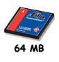 Delkin 64 MB Compact Flash Memory Card